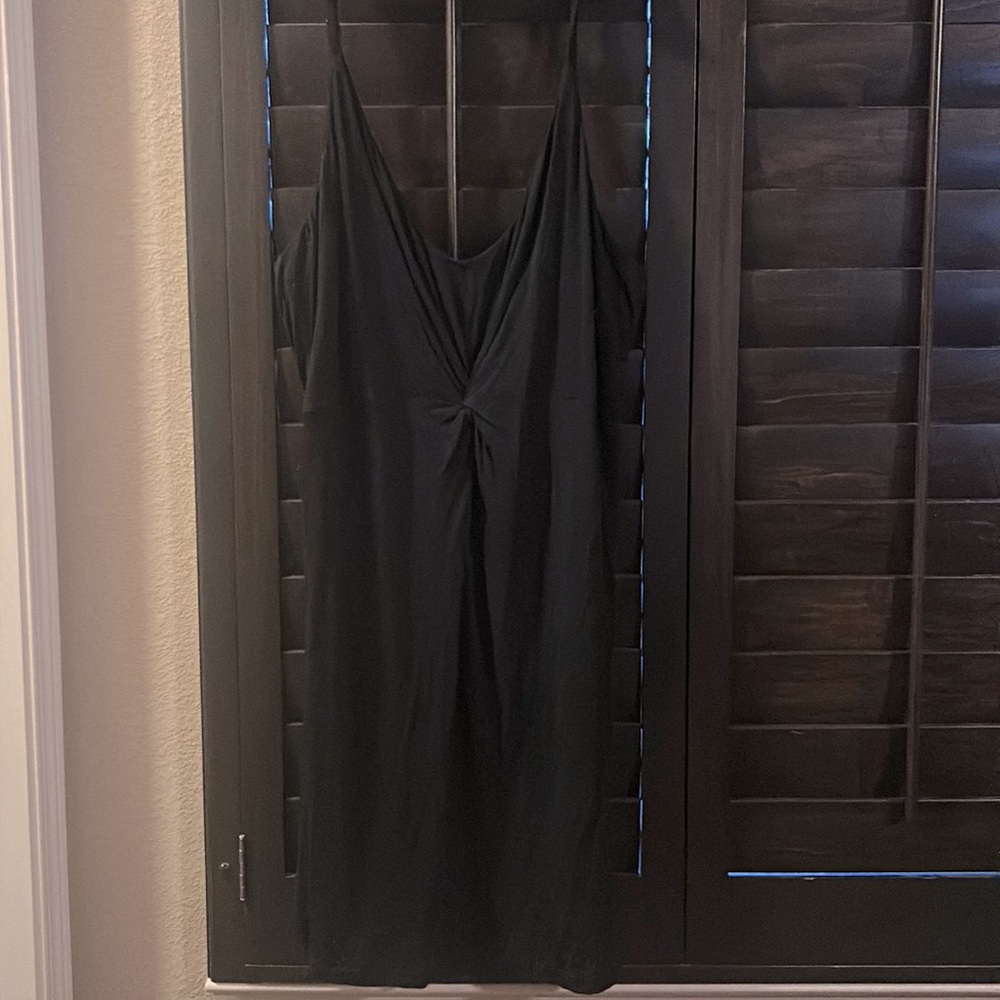 Black mini dress, worn once great condition
